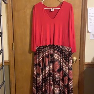 Agnes and Dora 3xl midi dress